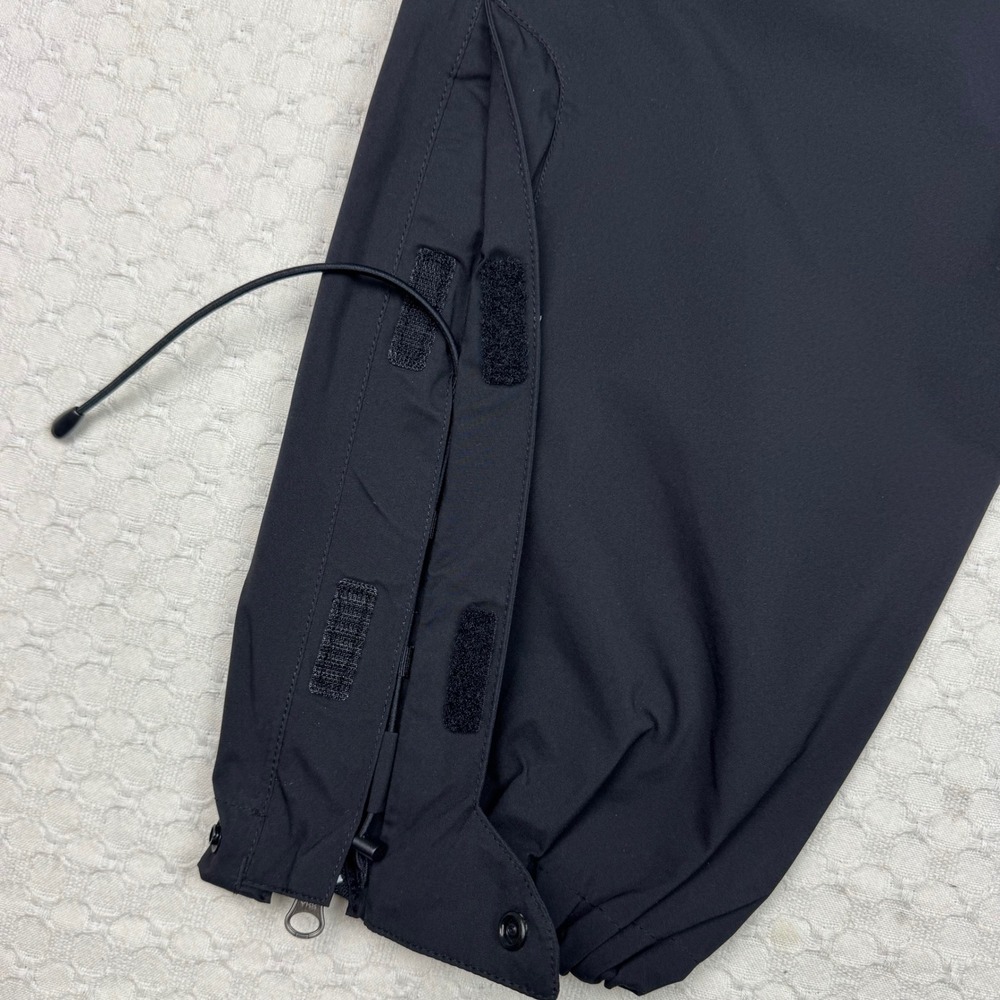 REI E1 Elements Rain Pants Womens M Petite Black Waterproof Outdoor Gorpcore - Picture 9 of 12